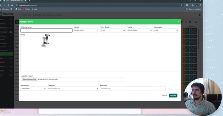 Envío masivo de whatsapp con excel